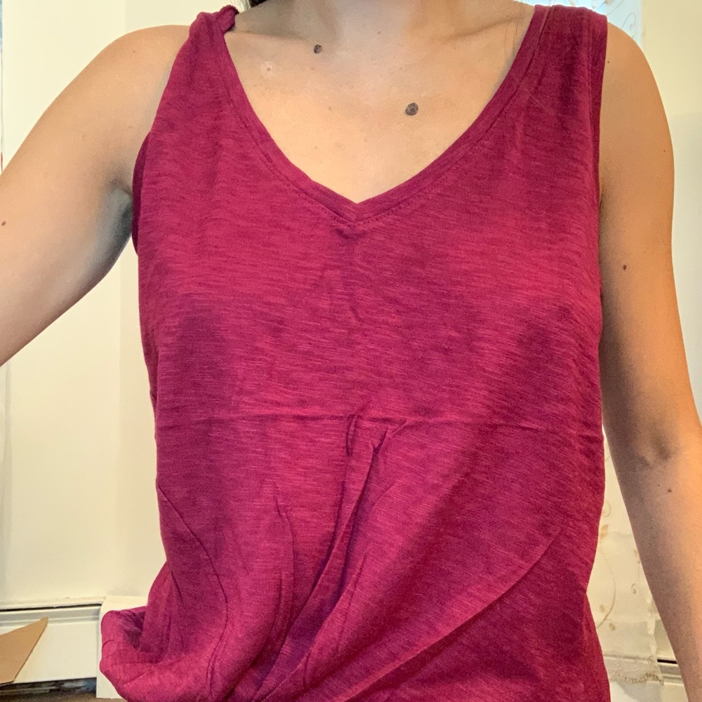 Express casual pink/purple tank top